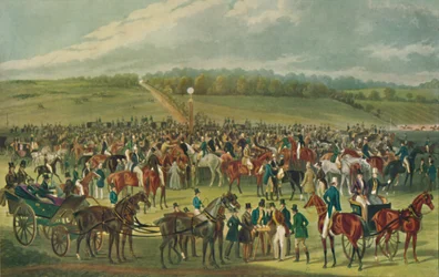 Epsom Races - The Betting Post, 1836, 1929