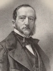 Portræt af pianisten og komponisten Sigismund Thalberg 1812-1871, 1862.