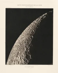 Carte photographique de la lune, planche VI (Fotografisk kort over månen, planche VI),22. februar