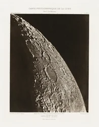 Carte photographique de la lune, planche XXII.A (Fotografisk kort over månen, planche XXII.A),23. oktober