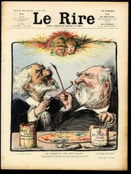 Cover af ""Le Lire"", satirisk i farver