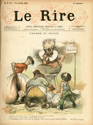 Cover af ""Le Lire"", satirisk i farver