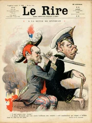 Cover af ""Le Lire"", satirisk i farver