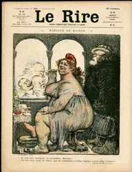 Cover af "" The Laughs", Satirisk i farver