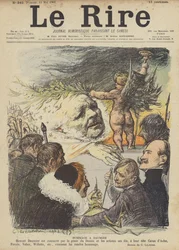 Hyldest til Honore Daumier, Illustration for Le Rire