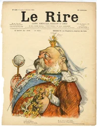 Illustration af Charles Leandre (1862-1934) til forsiden af Le Rire