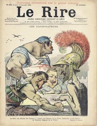 Illustration af Charles Leandre (1862-1934) til forsiden af Le Rire