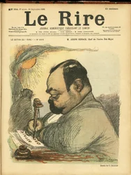 Illustration af Charles Leandre (1862-1934) til forsiden af Le Rire
