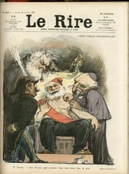 Illustration af Charles Leandre (1862-1934) til forsiden af Le Rire, nr. 415