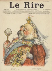 Kong Edward VII af England, Illustration for Le Rire