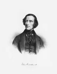Portrait of the composer William Sterndale Bennett 1816-1875.dani
