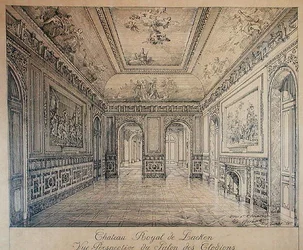 Salon des Clodions ved det kongelige palads i Laeken