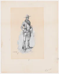Blanco, for Charles J. Steedman, Bucking Sagebrush