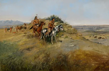 Bøffeljagt, 1891
