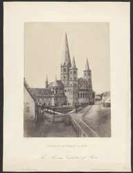 Le Munster Cathédrale de Bonn. / Münster-katedralen i Bonn.