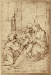 [Reproduktion af en tegning af Raphaël].