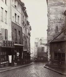 Rue de la Montagne-Sainte-Geneviève nær krydset mellem Rue Laplace