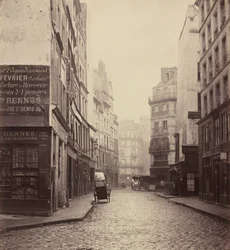 Rue des Lombards, set fra rue des Lavandières Sainte-Opportune