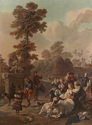 The Tambourine, Tambourine, c1780, 1913