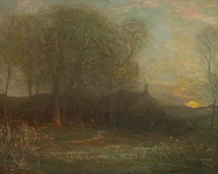 Høstmånen, ca. 1908.