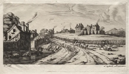 Indgang til Faubourg, Saint-Marceau, Paris