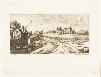Indgang til forstaden Saint-Marceau, Paris