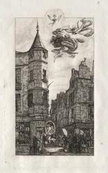 Raderinger af Paris: Turret, rue de l