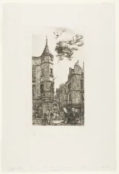 Hus med tårn, nr. 22, rue de l