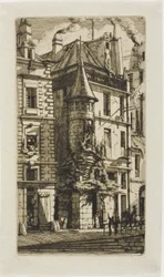Hus med et tårn, rue de la Tixéranderie