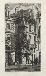 Hus med et tårn, rue de la Tixéranderie, Paris