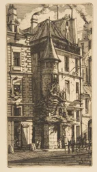 Hus med et tårn, rue de la Tixéranderie, Paris