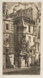 Hus med et tårn, rue de la Tixéranderie, Paris
