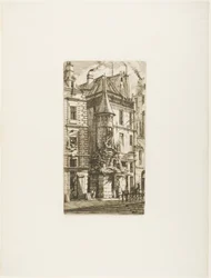 Hus med tårn, rue de la Tixéranderie