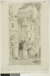 Hus med et tårn, rue de la Tixéranderie, Paris
