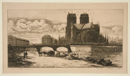 Apsiden i Notre-Dame