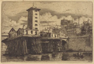 Notre-Dame-pumpen, Paris