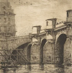 Pont Neuf, Paris, 1853.