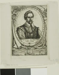 Portræt af René de Laudonnière Sablais (de Burdigale)