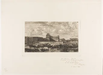 Det gamle Louvre, Paris, 1651