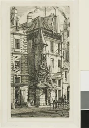 Tårn på rue de la Tixeranderie.