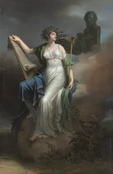 Kalliope, den episke poesis muse, 1798