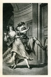 Illustration til "Les Liaisons Dangereuses" skrevet af Choderlos de Laclos