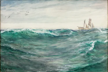 Off Fowey; Vind vestlig