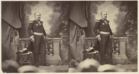 General Corréard, chef for tropperne i Nice efter annekteringen