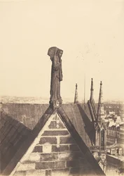 Opstandelsens engel på taget af Notre-Dame, Paris
