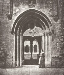 Saint-Trophime Portal, Indgang til Klosteret, Arles, Metropolitan Church Of Saint-Trophime,..., 1852.