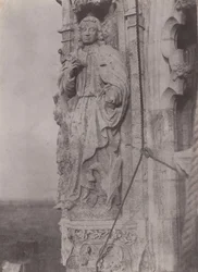 Sankt Johannes Evangelisten, Chartres-katedralen, ca. 1854 (foto)