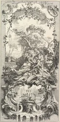 Triomphe de Pomone Triumf af Pomona, 1700-tallet.