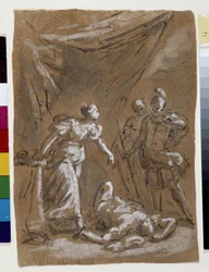 Judith og Holopherne (tegning)