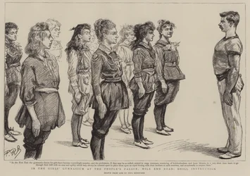 I pigens gymnastiksal ved The People